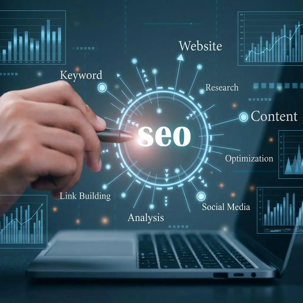 criar um site profissional Agência BL7